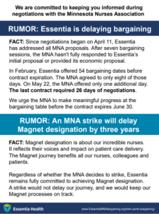 Rumor fact sheet